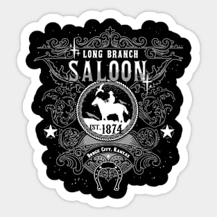 Long Branch Saloon Sticker